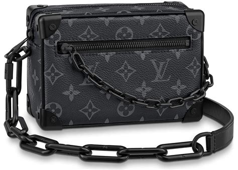 louis vuitton soft trunk monogram eclipse mini black|louis vuitton mini zip wallet.